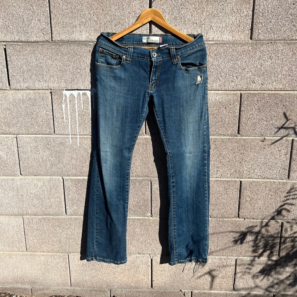 Slouchy Straight Levi Jeans